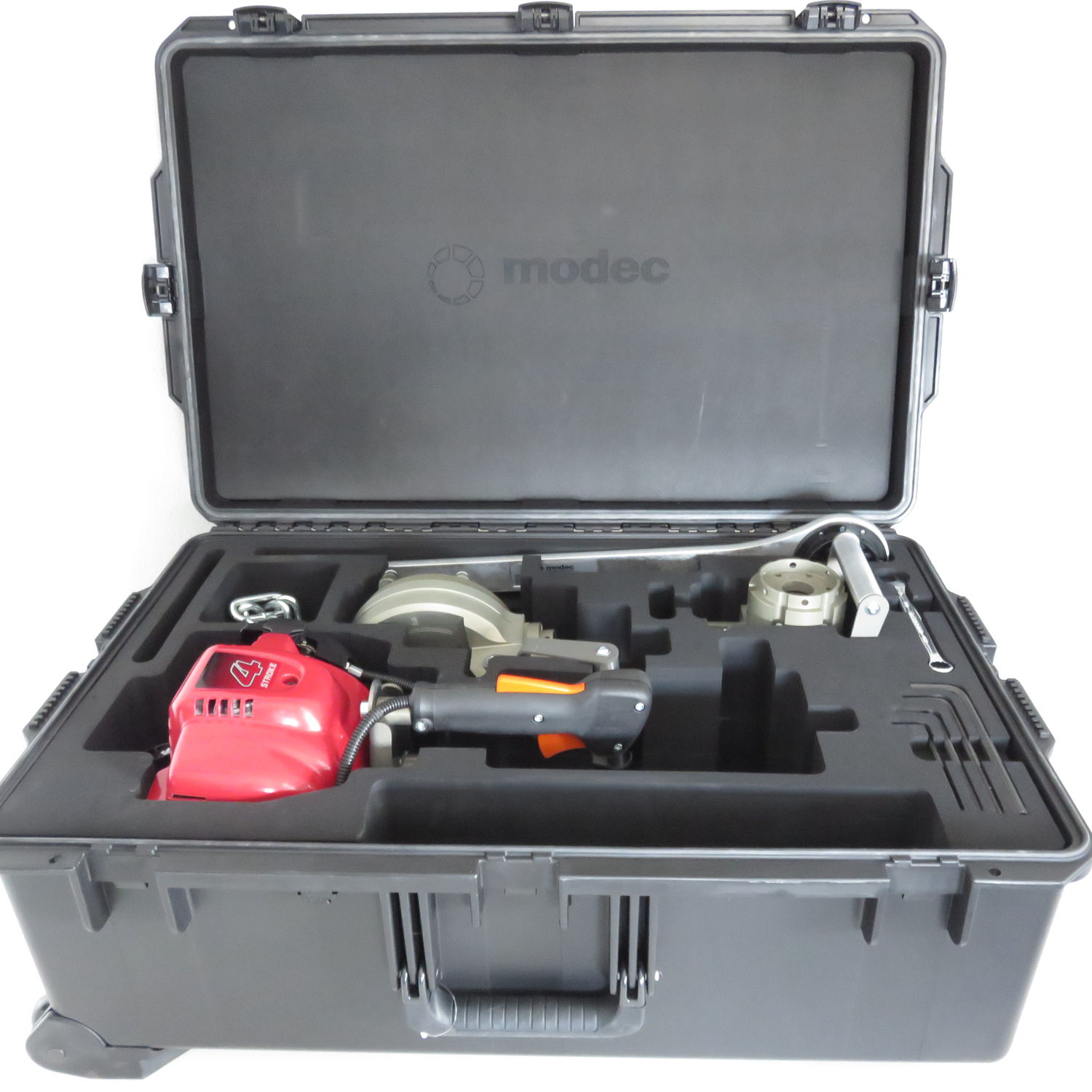 Portable valve actuator PY68 series MODEC motorized / rotary