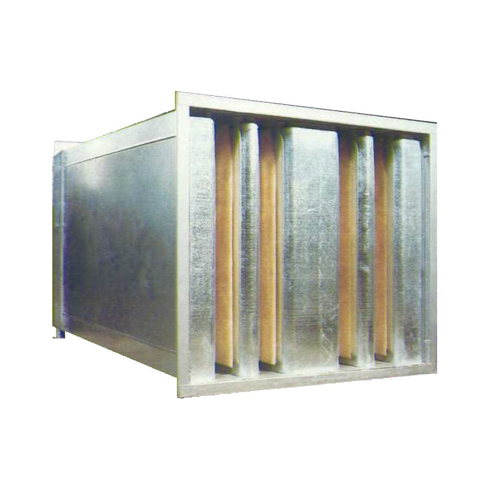 Air duct silencer RAS, RASLF SagiCofim for duct / for