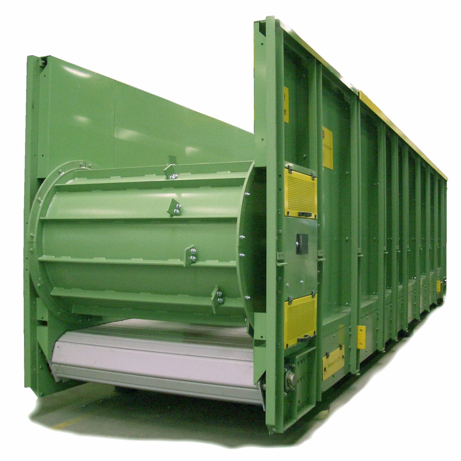 Drum feeder Bollegraaf Recycling Solutions belt / motorized / drum