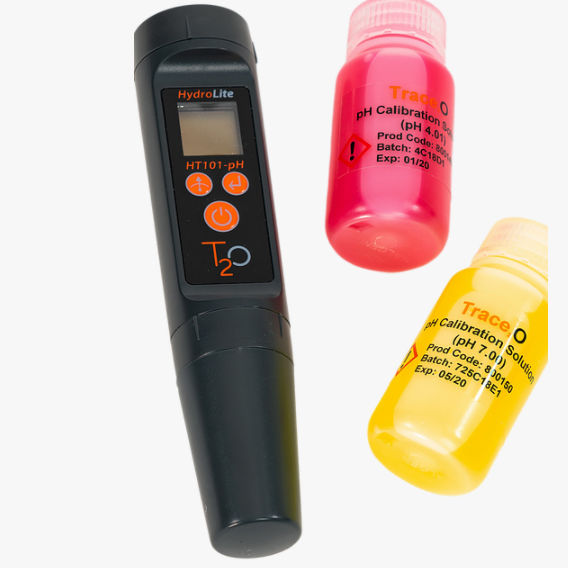 Portable pH meter HL101 Trace2o water / with LCD display / pen type