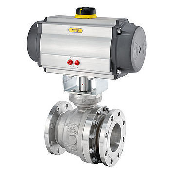 Ball valve - BR 26s - Pfeiffer Chemie-Armaturenbau GmbH - pneumatic ...