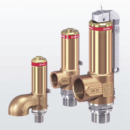 Gas safety valve - 2480 series - Goetze KG - for pipelines / threaded