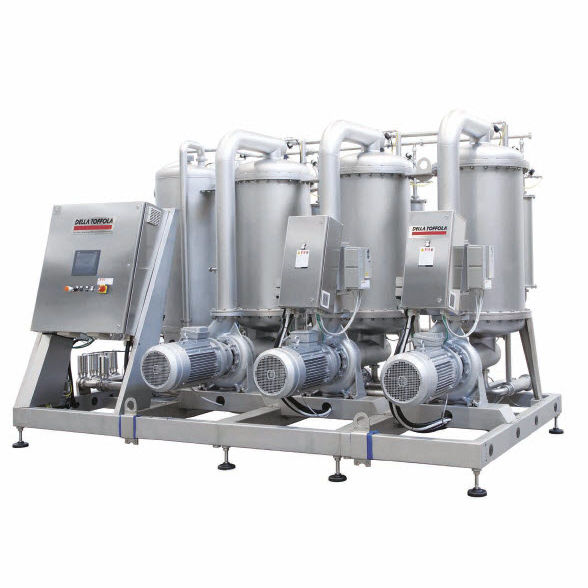 Cross flow filter CFKI DELLA TOFFOLA GROUP for wine / membrane