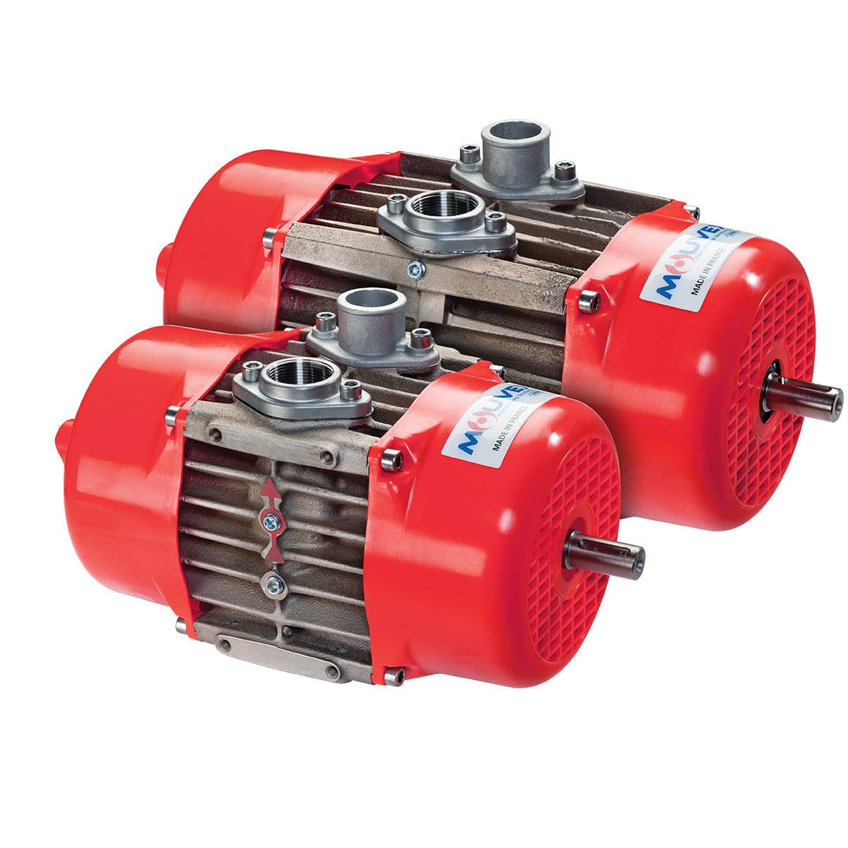 Rotary vane compressor E series MOUVEX air / hydraulic motor