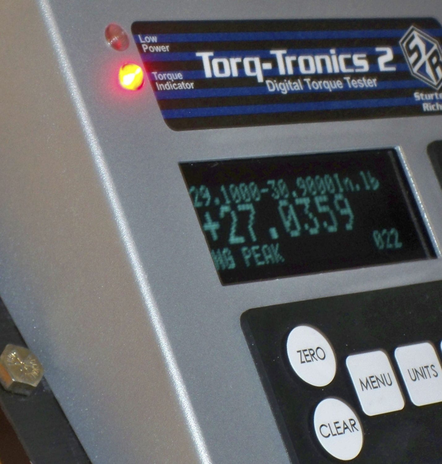 Benchtop torque tester TorqTronics 2 Sturtevant Richmont for torque wrenches / digital