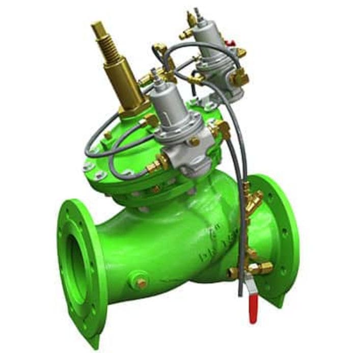 Diaphragm valve IR735M BERMAD CS Ltd hydraulic / double / monobloc