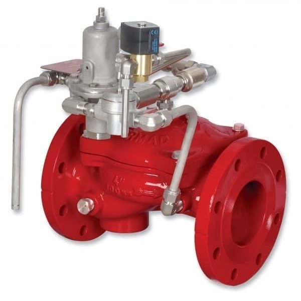 Diaphragm valve - FP-400E-3DC - BERMAD CS Ltd - electrically-operated ...