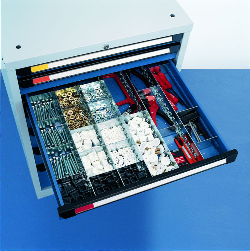 Storage Cabinet Floor Mounted With Drawer For Tools Otto