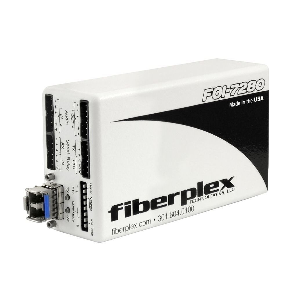 Fiber optic transceiver FOI7280 FiberPlex Technologies, LLC