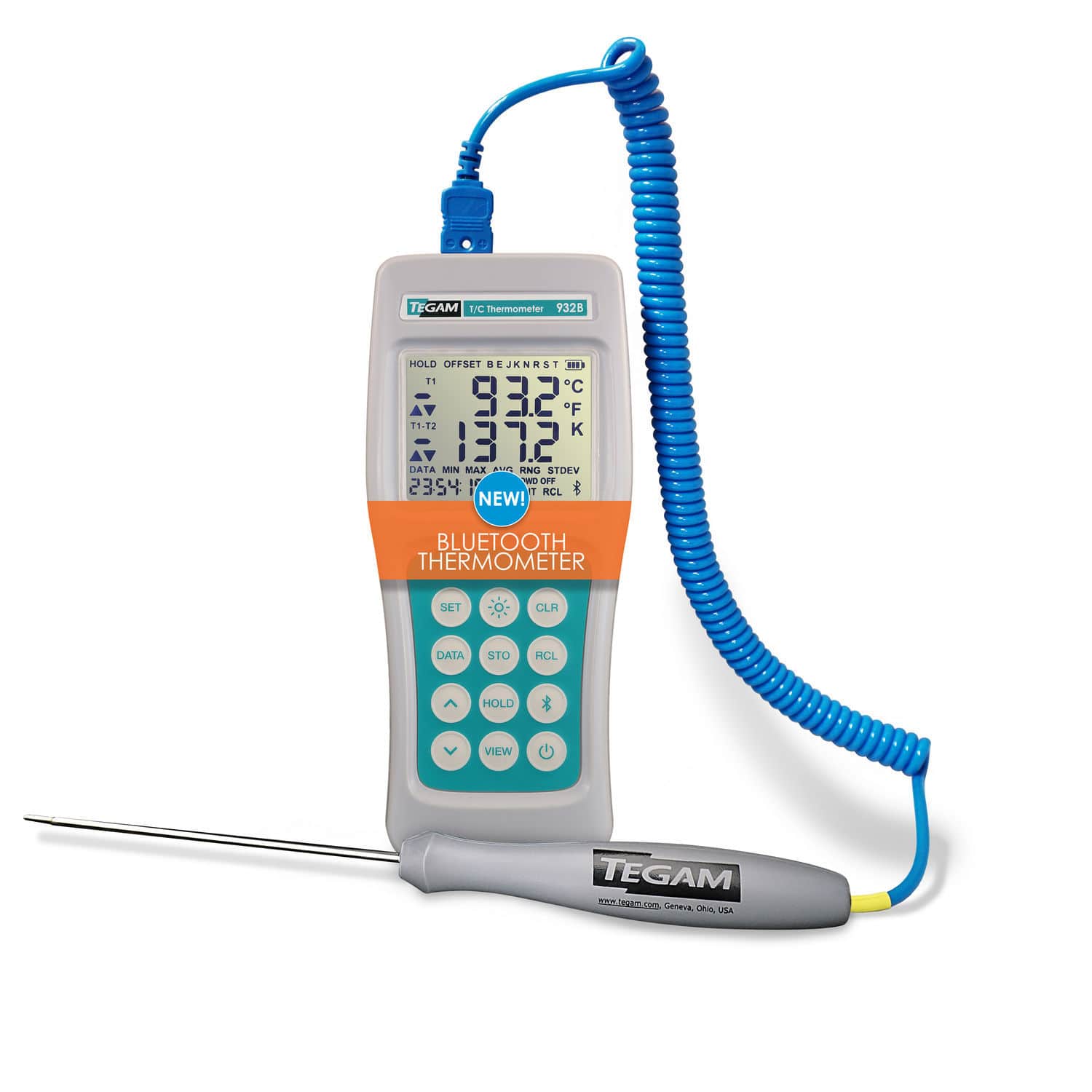 Data logging thermometer 932B ADVANCED ENERGY thermocouple