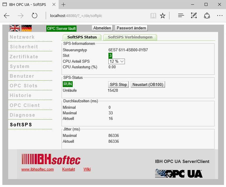 Server software - OPC UA Server/Client - IBH Softec - ERP ...