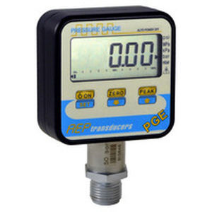 Pressure gauge with LCD display - PGE series - AEP transducers ...