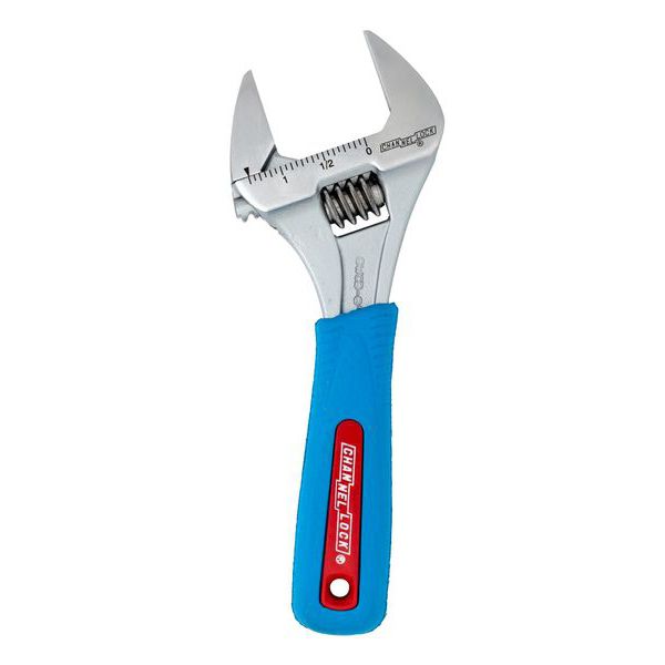 12 In. CODE BLUE Adjustable Wrench Wide 812WCB - Foto 9