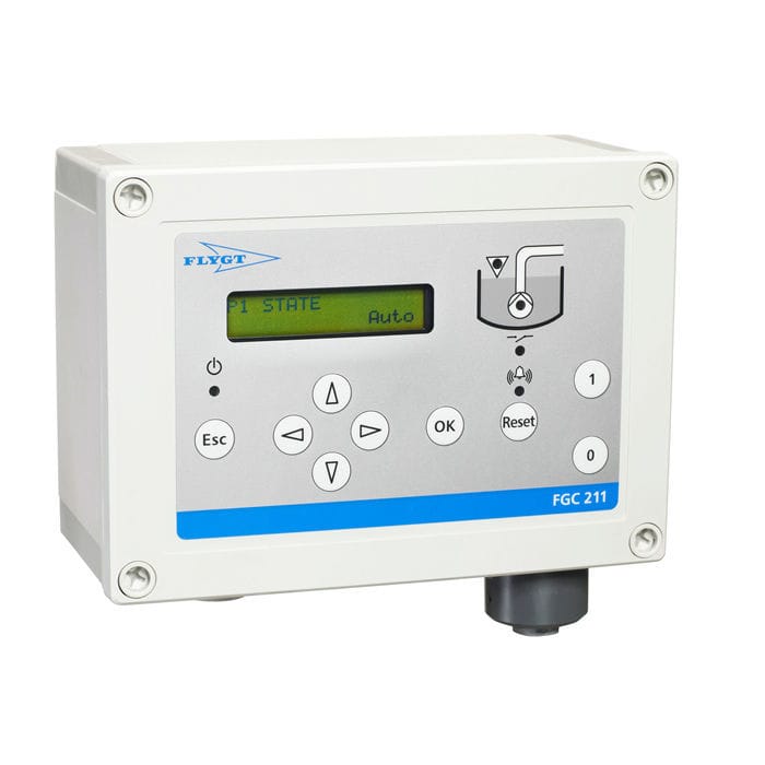 Pump station controller with alarm function FGC 200/300 FLYGT
