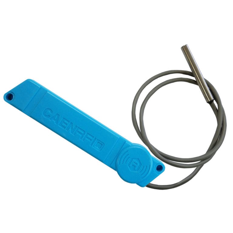 Temperature data logger label - A927ZET - CAEN RFID - RFID / waterproof ...