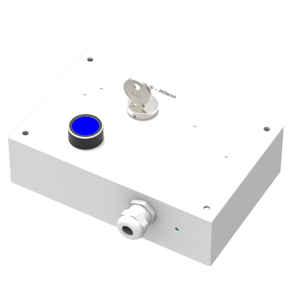 Electromechanical lock SD1BCPX Arel Interlocks key / for doors