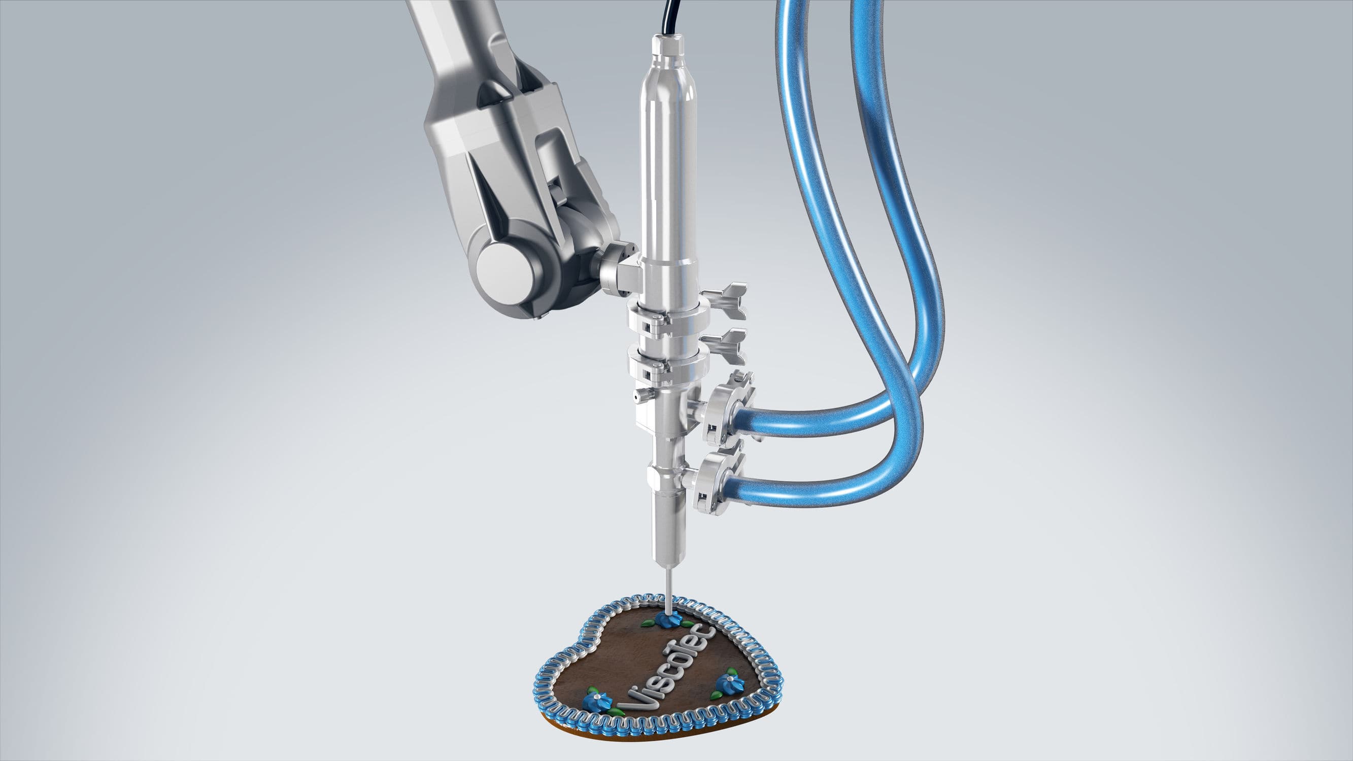 Dispensing system for the food industry / for medical applications