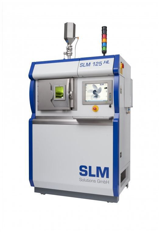 SLM additive manufacturing machine SLM® 125 SLM solutions metal