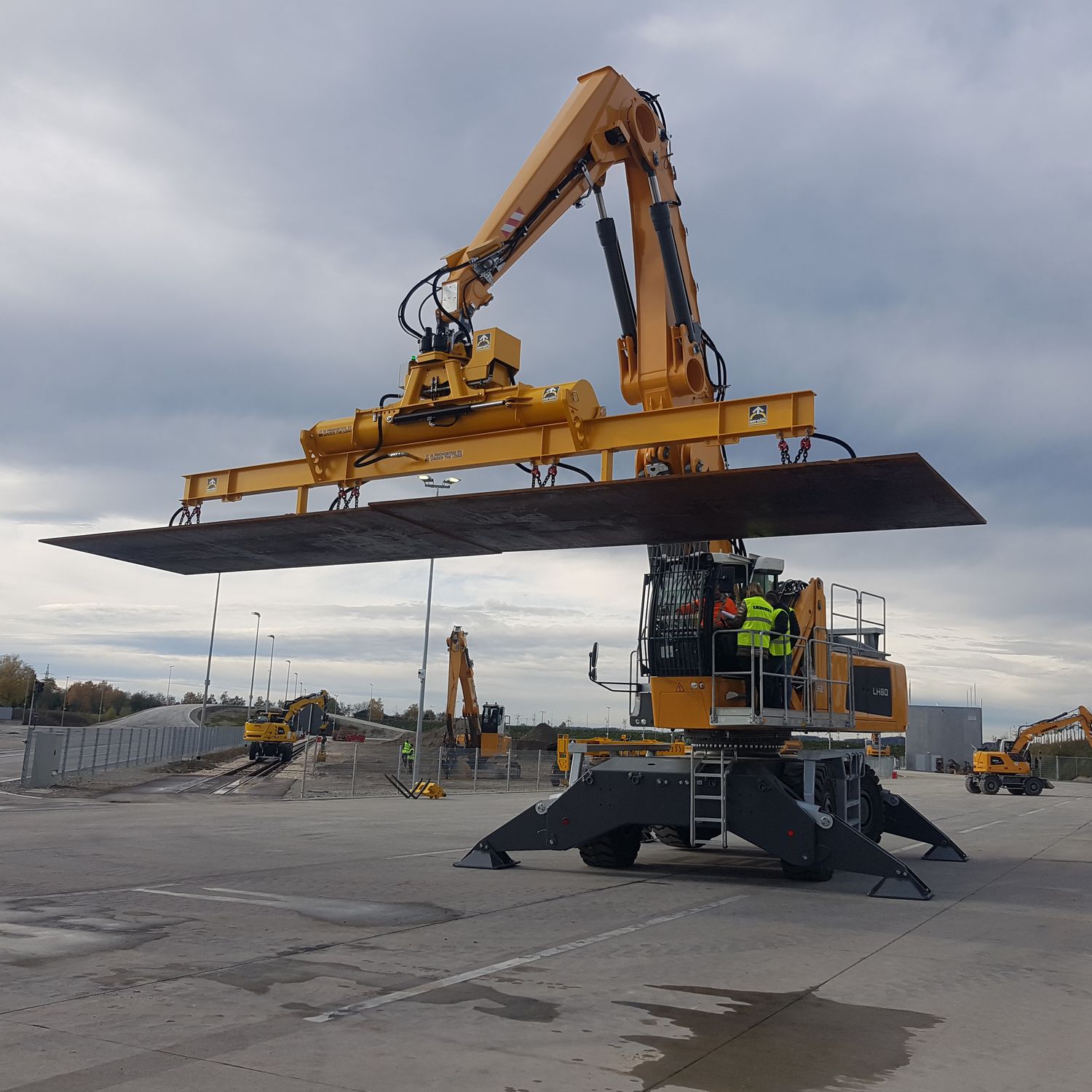 Heavy load lifting device Aerolift Industrials B.V. for loads
