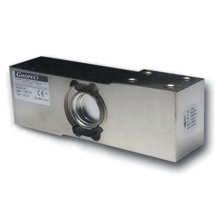 Shear beam load cell - G4M - GIROPES - block type / OIML / stainless steel