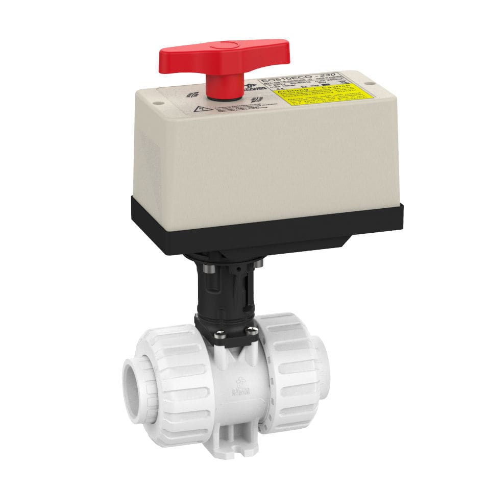 Ball valve - M1 - Praher Plastics Austria GmbH - electrically-actuated ...