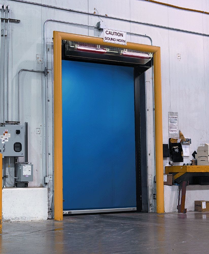 Roll Up Door Industrial For Cold Storage Insulated Turbo