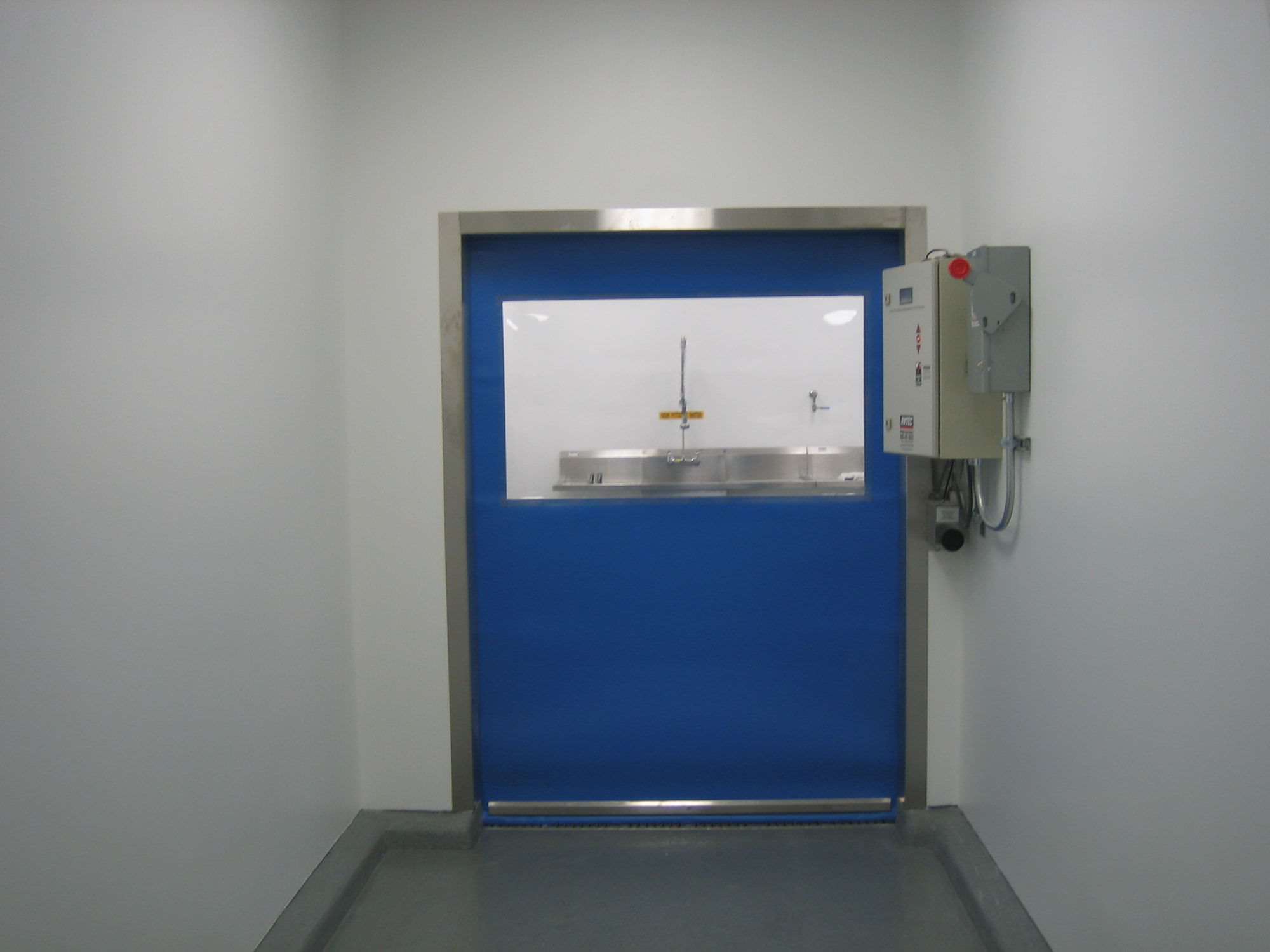 Roll Up Door Industrial For Clean Rooms Design Pharma Seal