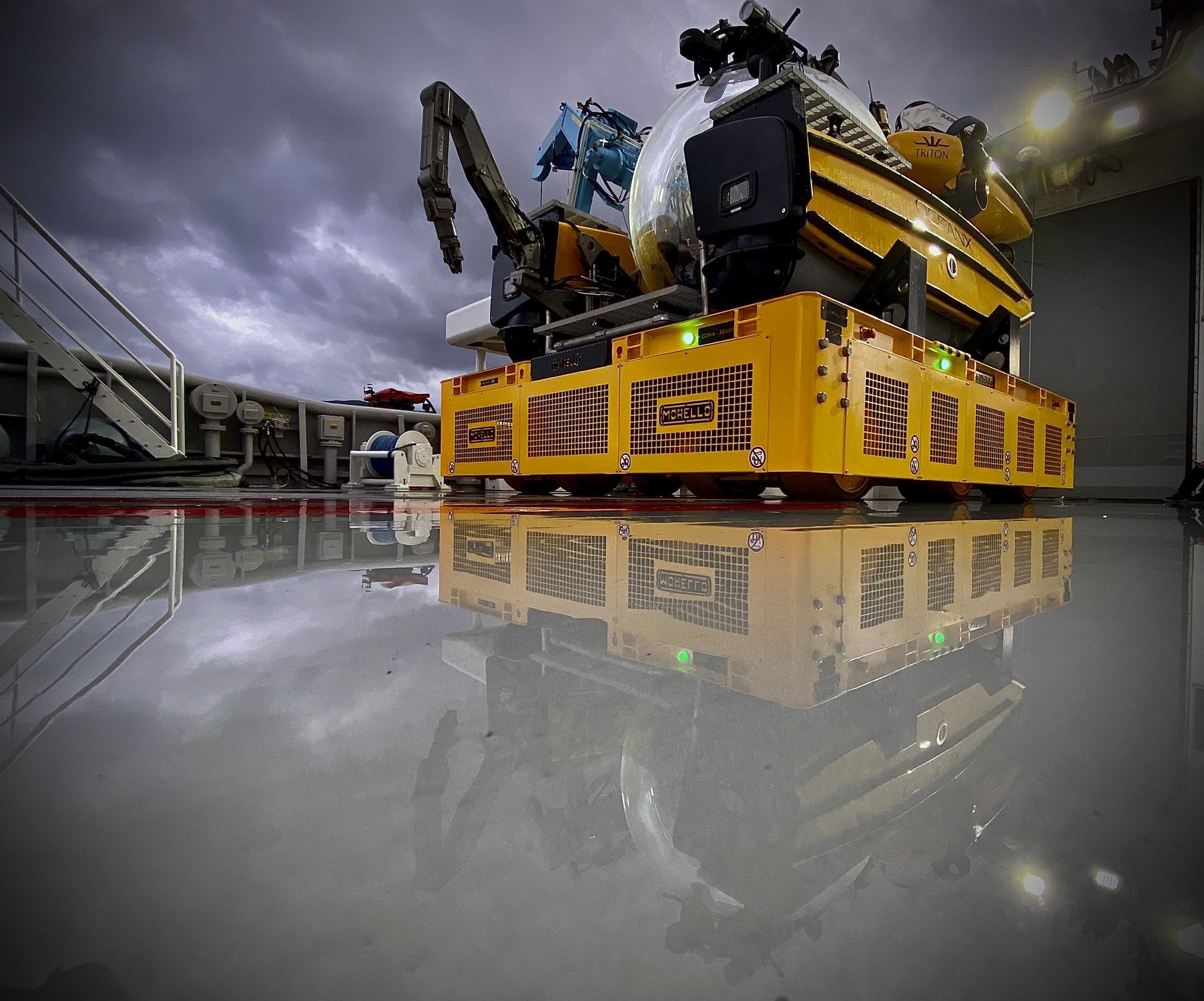 Batterypowered selfpropelled trailer SGAE OMNI R 20/3 MORELLO