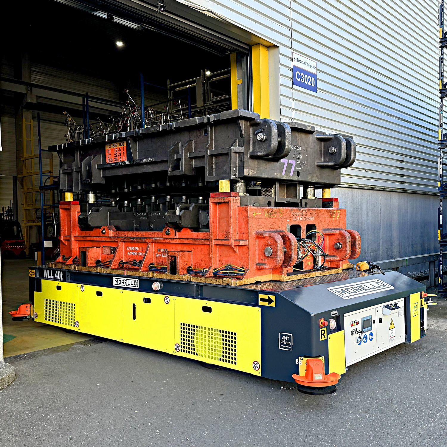 Heavy load AGV - SGAI VCP1 - MORELLO GIOVANNI S.r.l. - for the ...
