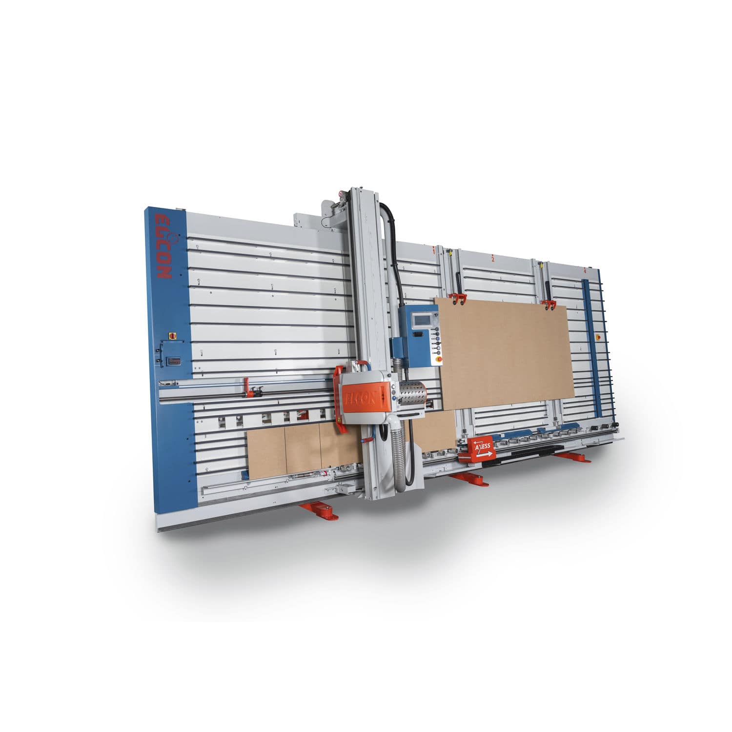 Panel saw - QUADRA - Elcon Sawing Technology - vertical / for aluminum ...