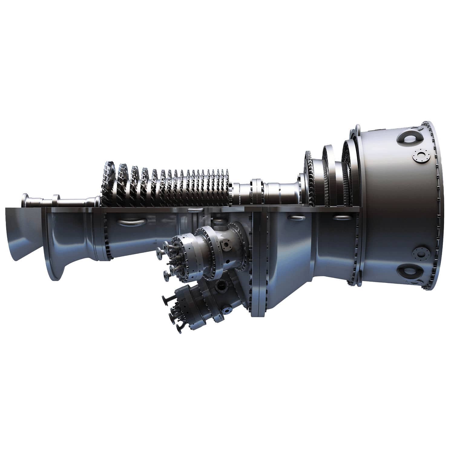 Gas turbine - 6F.03 - GE Generators - CHP / combined-cycle