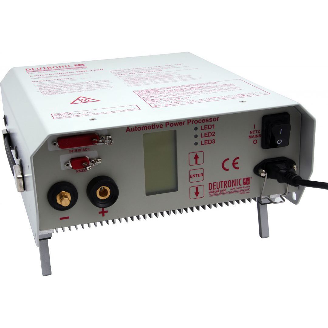 Desktop battery charger DBL1200 series DEUTRONIC lithiumion
