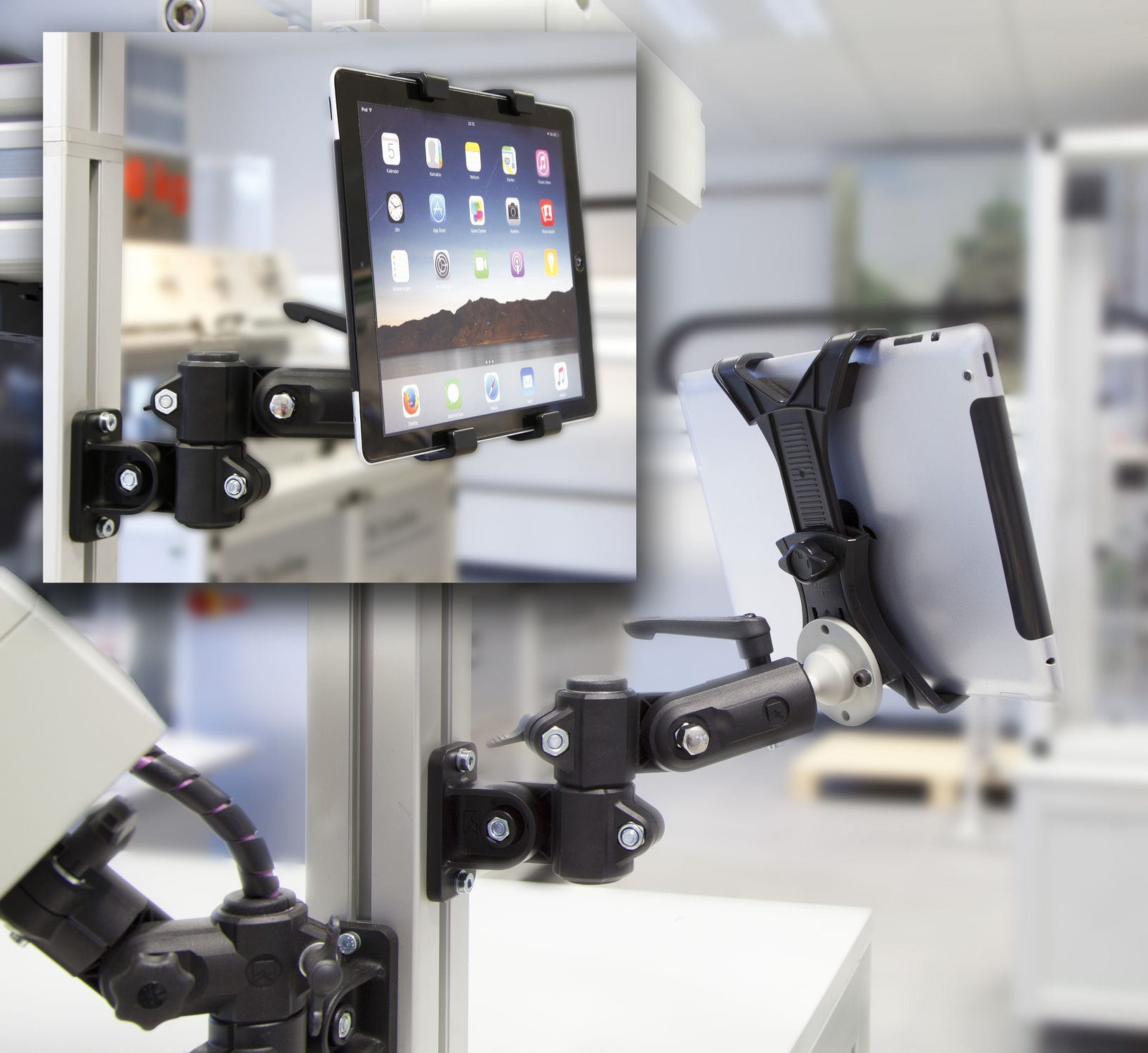 Flat screen support arm system - RK Rose+Krieger GmbH