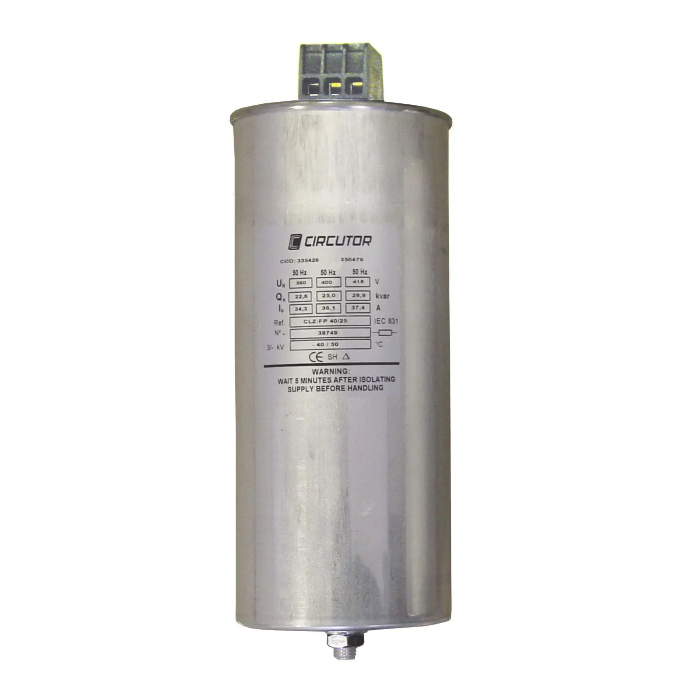 Film capacitor - CLZ-FP-HD series - CIRCUTOR - cylindrical