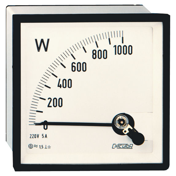 Active power wattmeter - WMC-WTC series - CIRCUTOR - single-phase ...