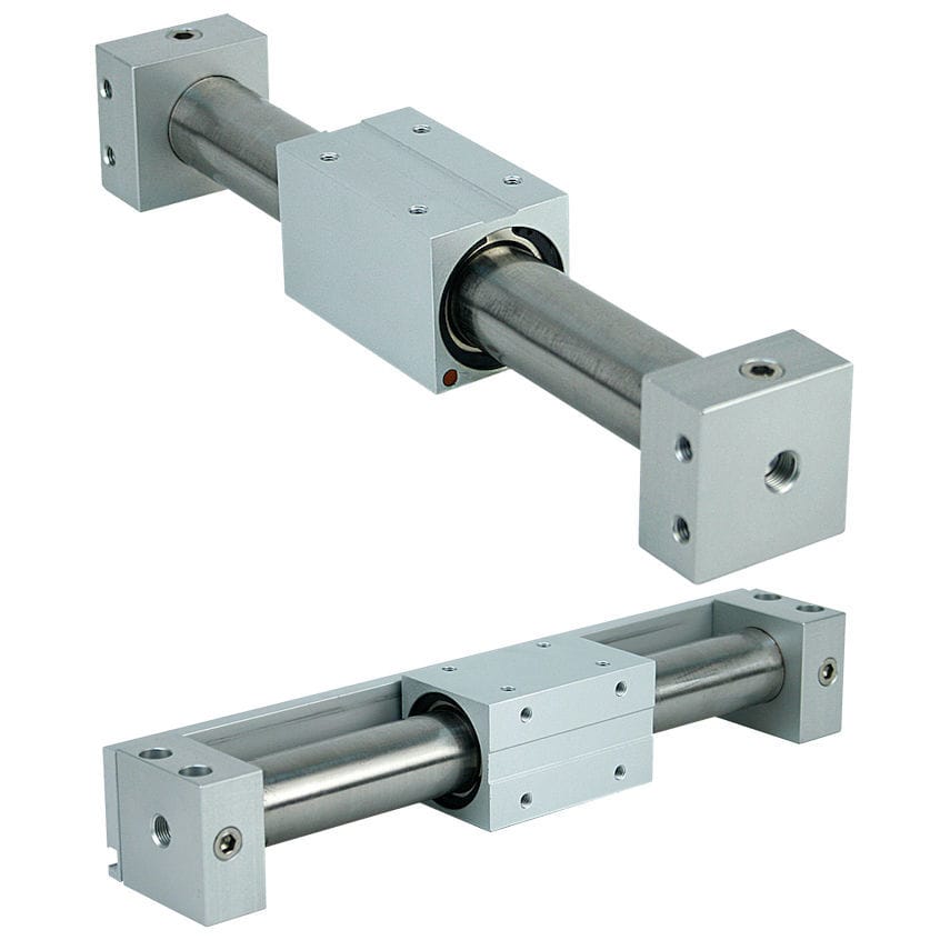 Pneumatic cylinder FGY series FABCOAIR rodless / cylinder / piston