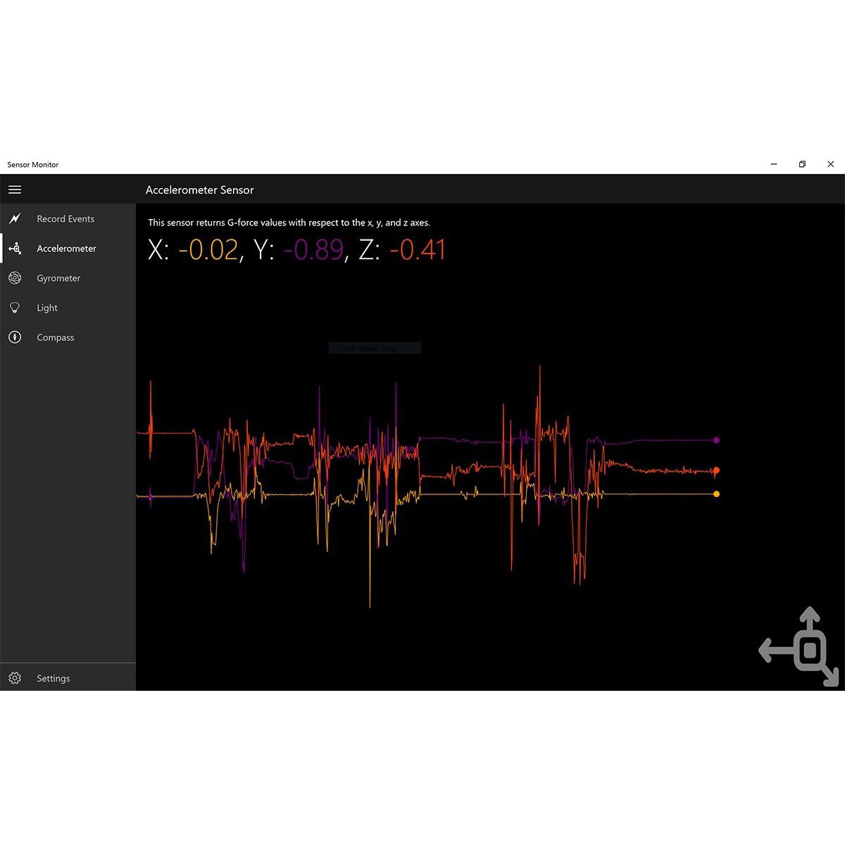 Sensor software MobileDemand Windows