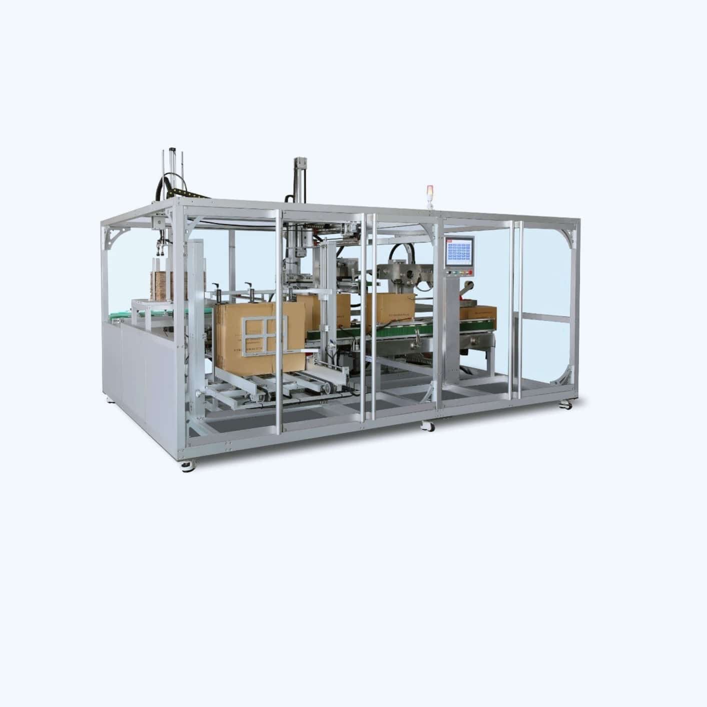 PLC-controlled packaging machine - Case Packer - Jornen Machinery Co ...