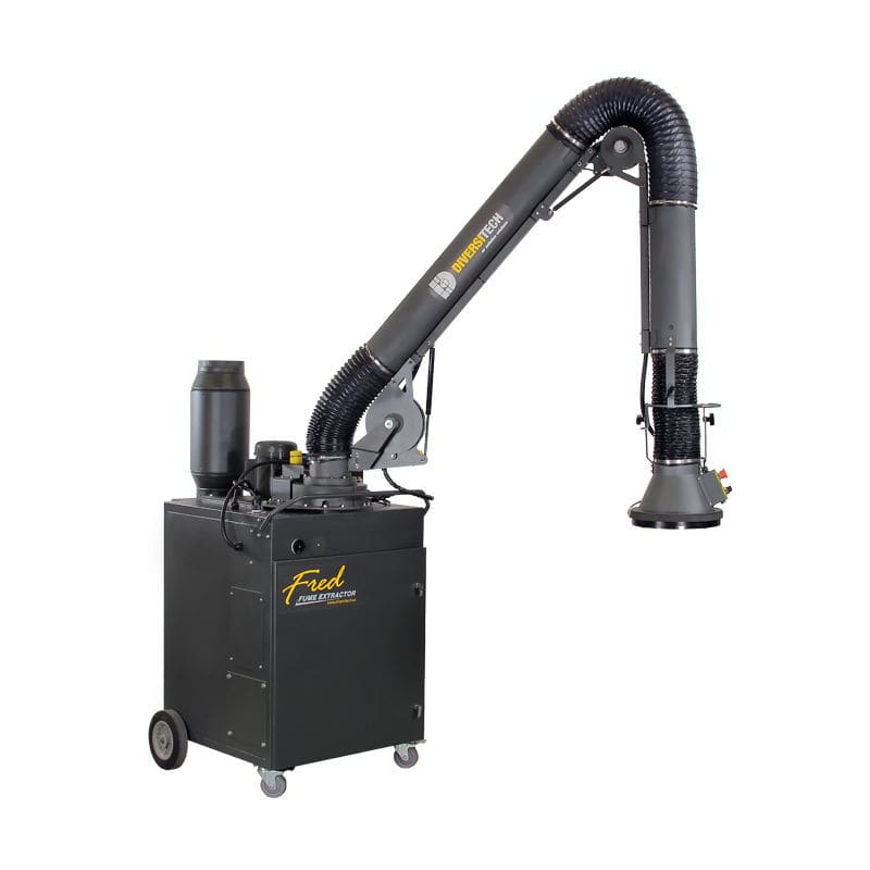 Handheld fume extractor FRED 01T Diversitech welding / with