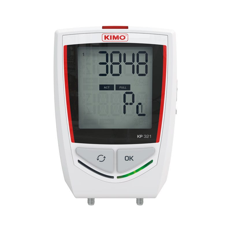 Differential pressure datalogger KP 320 KIMO wireless / with LCD