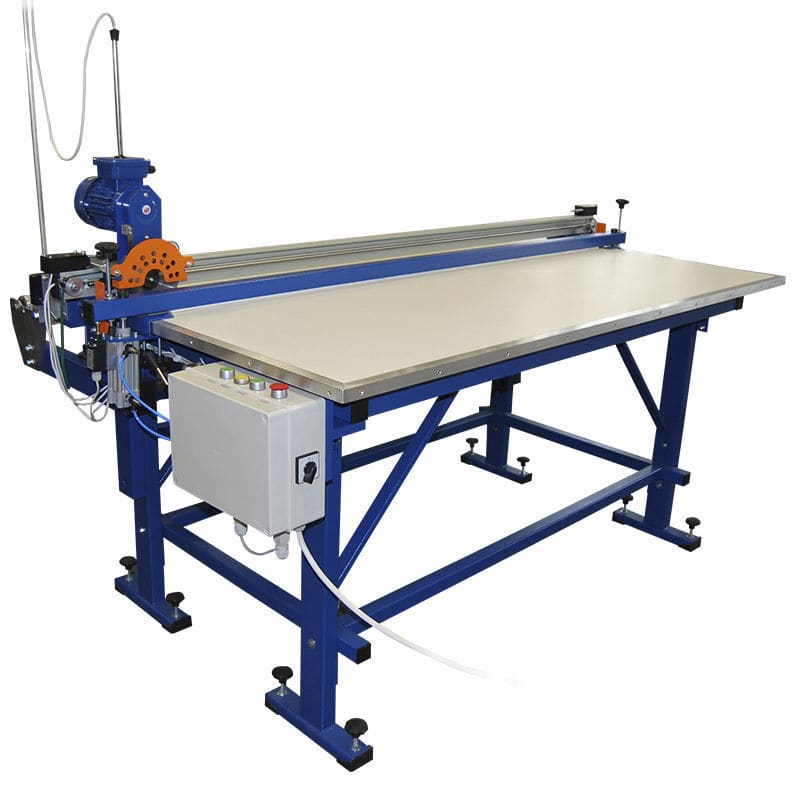Rotary blade cutting machine OT3 REXEL for foam / for PVC / for