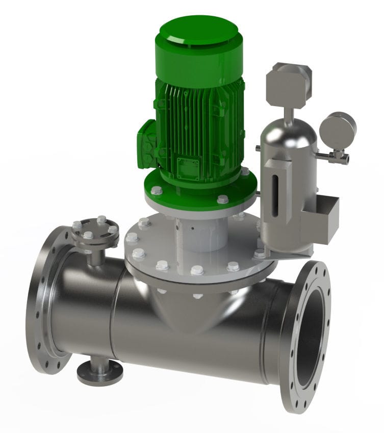 Rotor-stator mixer - Flomix - EP MECA - in-line / for liquids / vertical