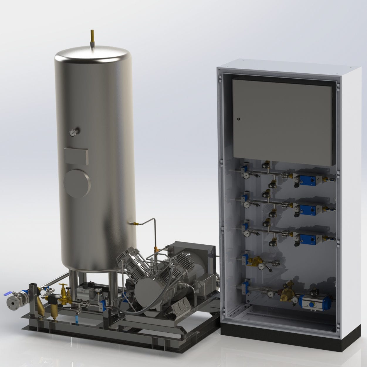 Gas control unit FCTechnik Gas Control Systems flox[on] MFC