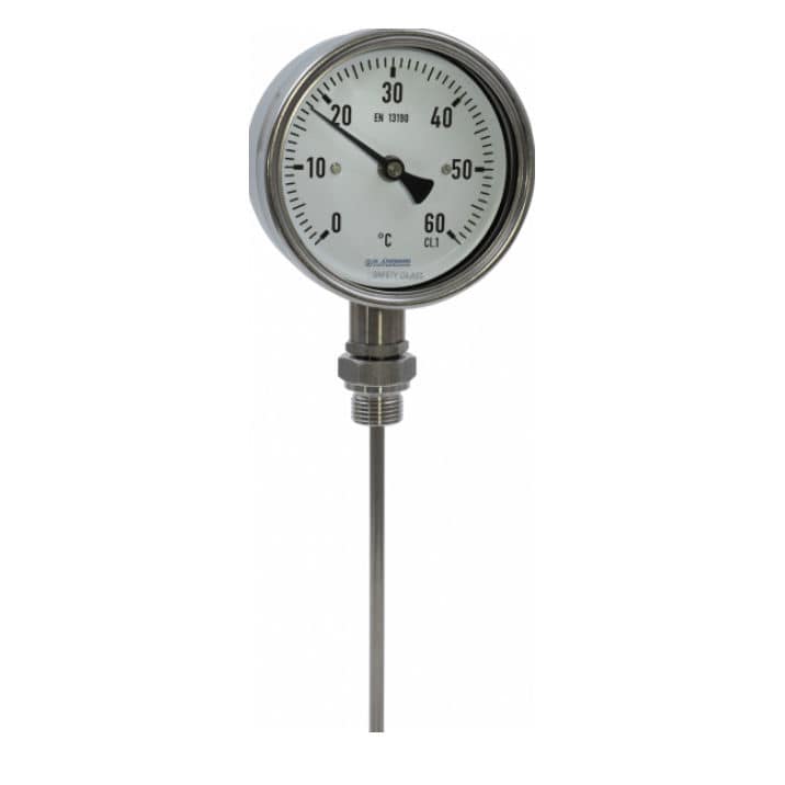 Bimetallic thermometer - B20 - Manfred Jünemann Mess- und Regeltechnik ...