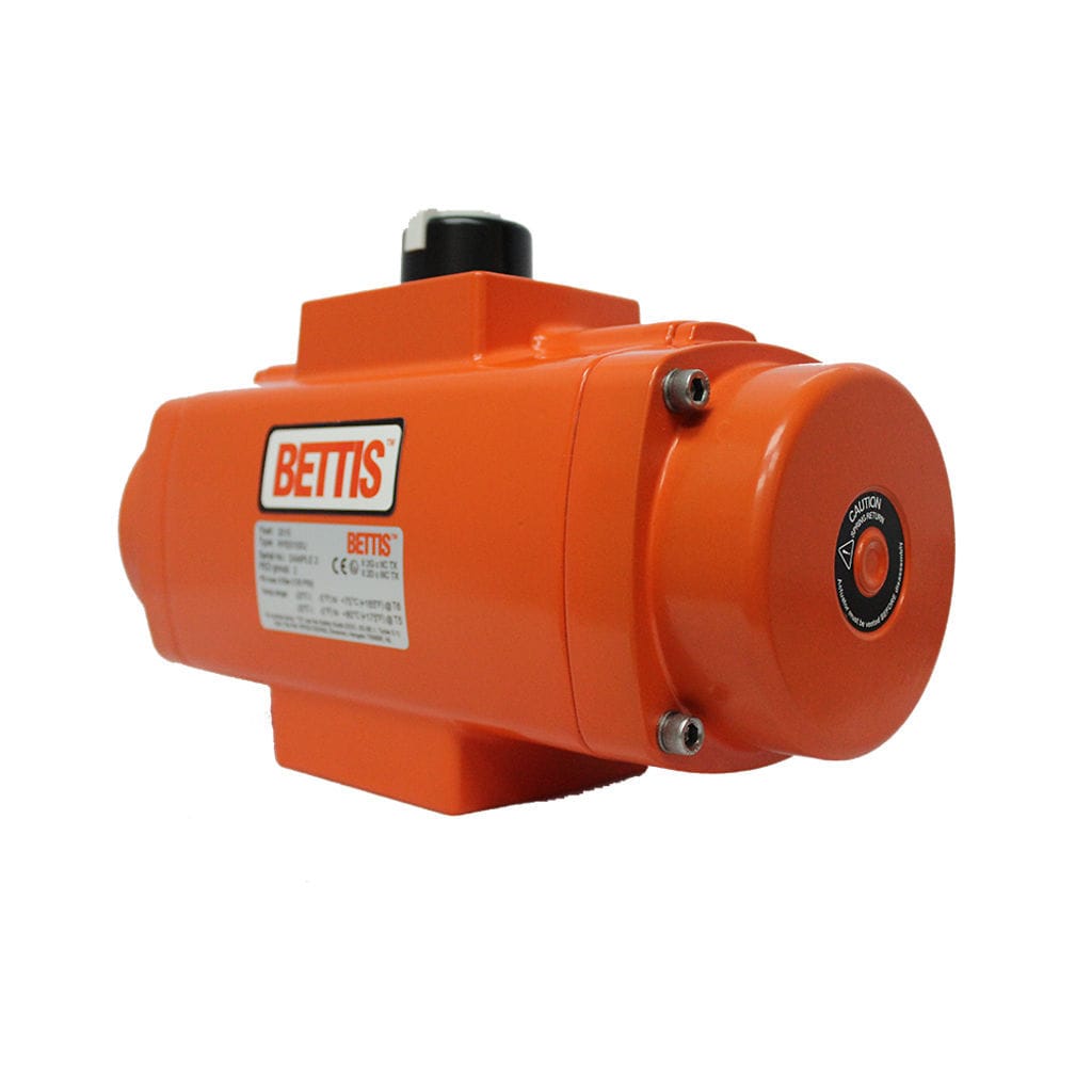 Pneumatic valve actuator / rotary / rackandpinion / doubleacting
