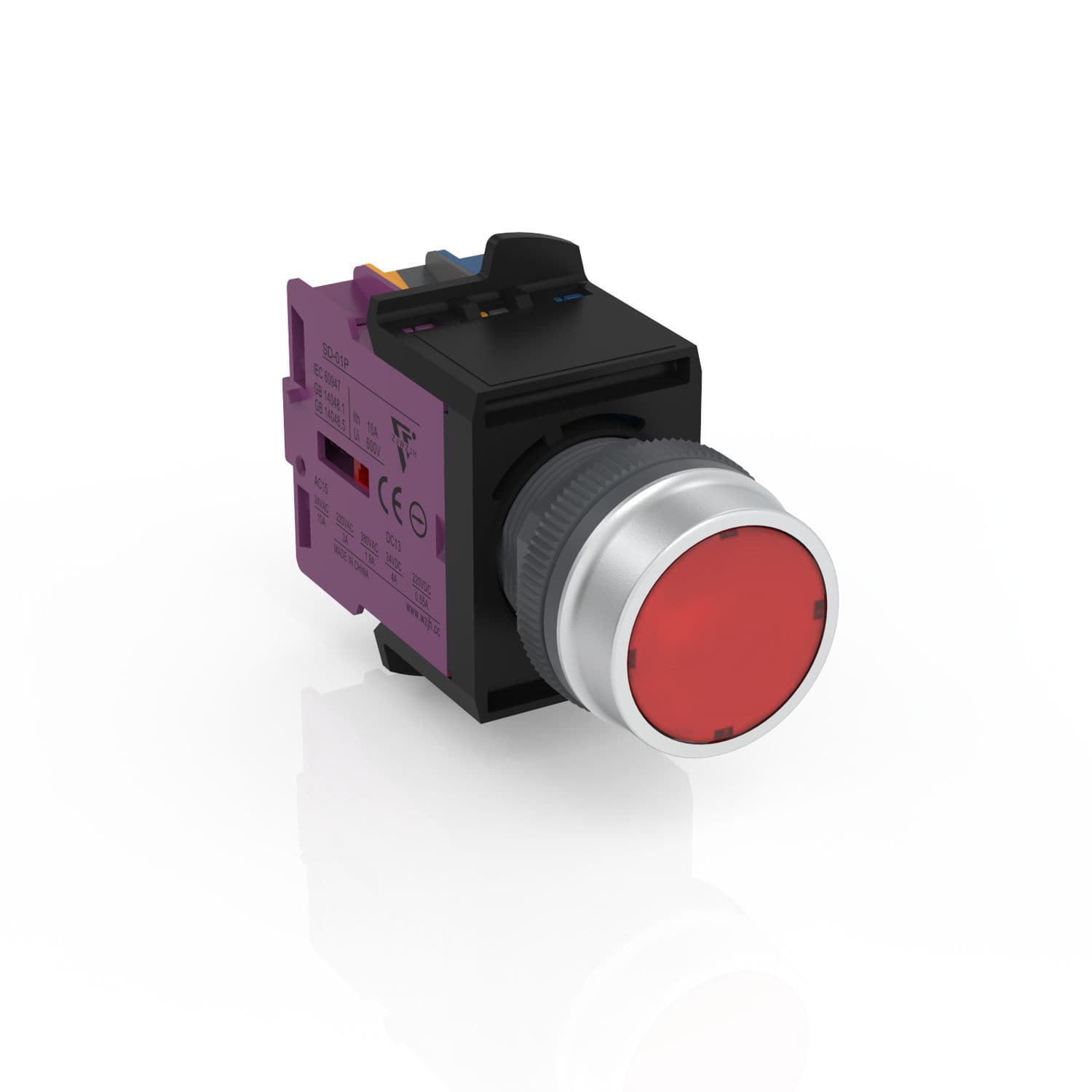 Emergency stop push-button switch - SD22 series - Wenzhou Jinhong ...