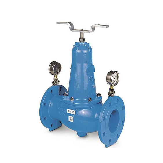 Diaphragm valve BAYARD Belgicast manual / pressurereducing / epoxy
