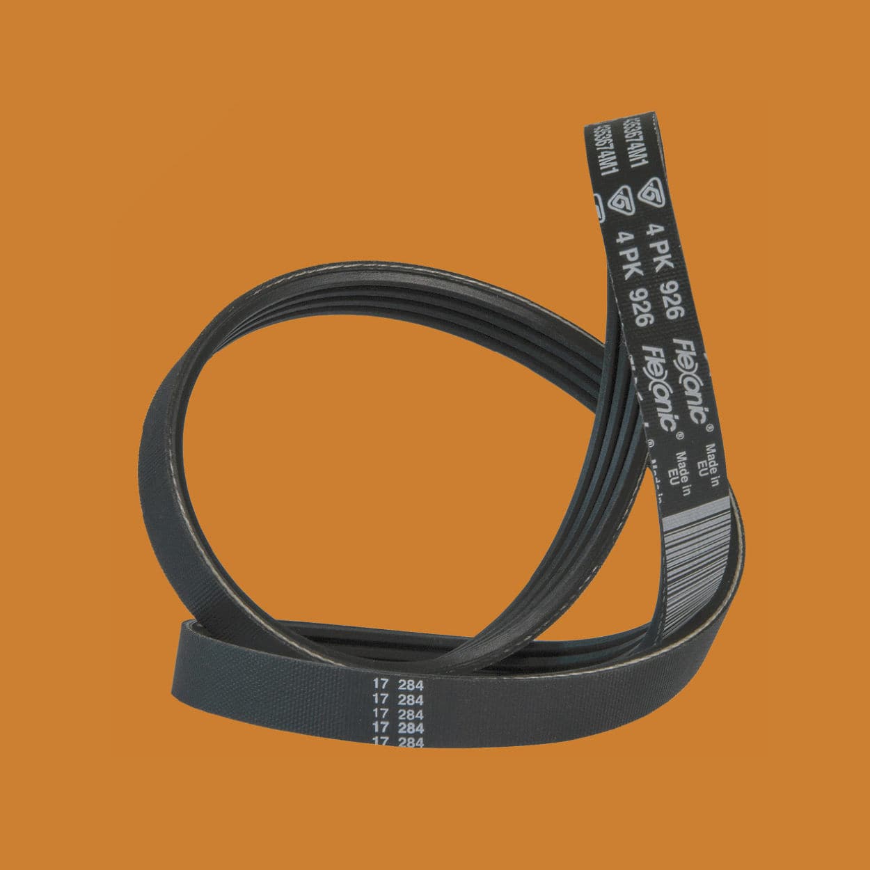 Elastic belt FleXonic® HUTCHINSON Belt Drive Systems ribbed