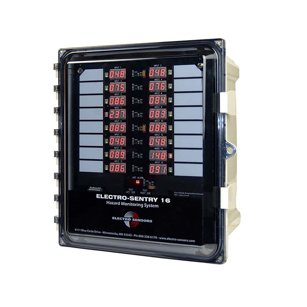 Temperature monitoring system ELECTROSENTRY 16 ElectroSensors