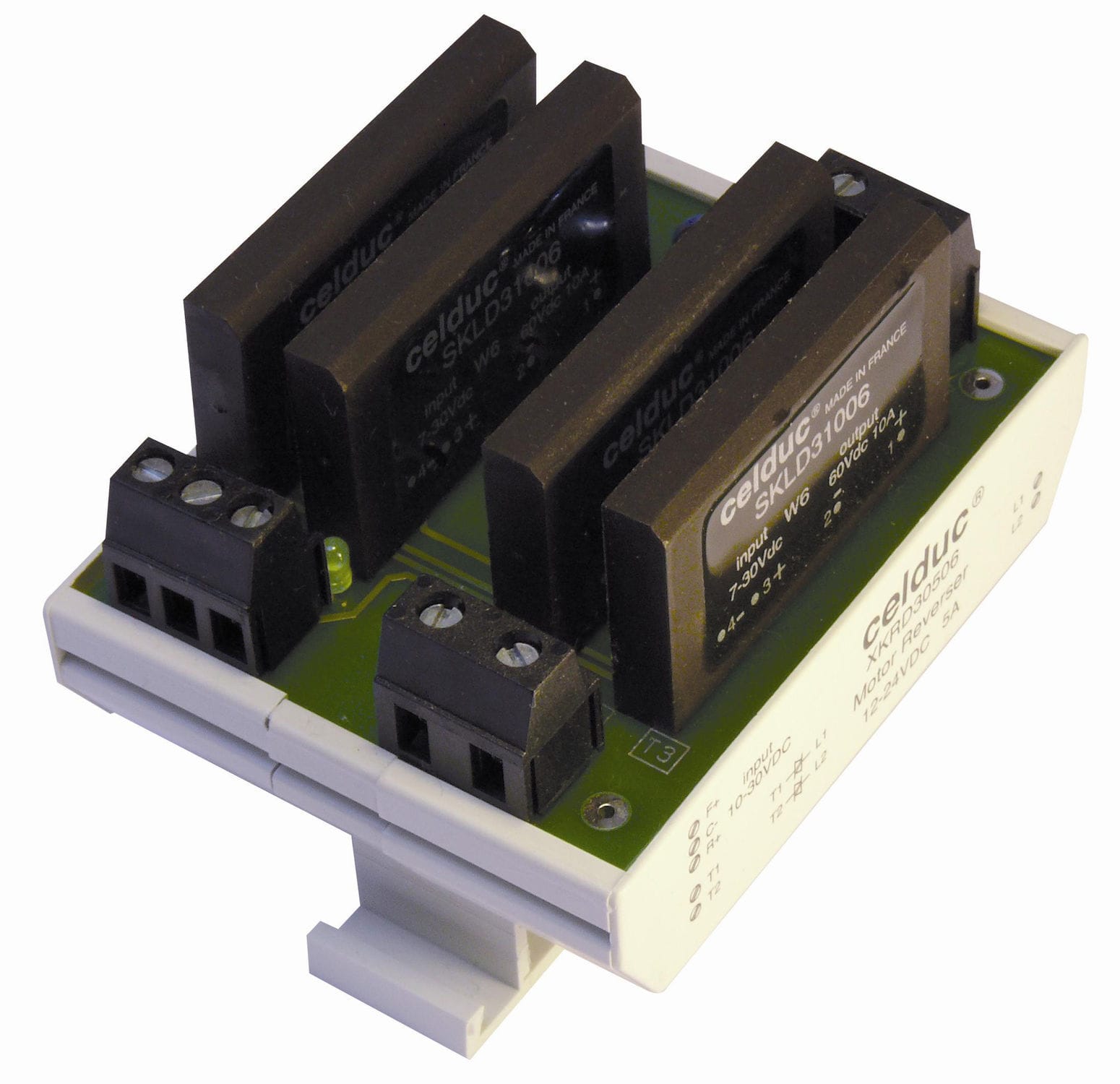 DIN rail solid state relay XKR24440 celduc relais panelmount